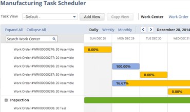 Manufacturing Task Scheduler