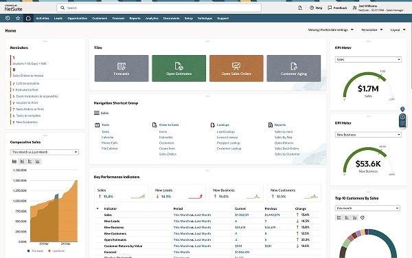 NetSuite Sales Force Automation Thumbnail