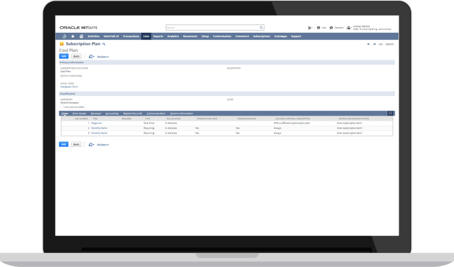 Allocations dashboard