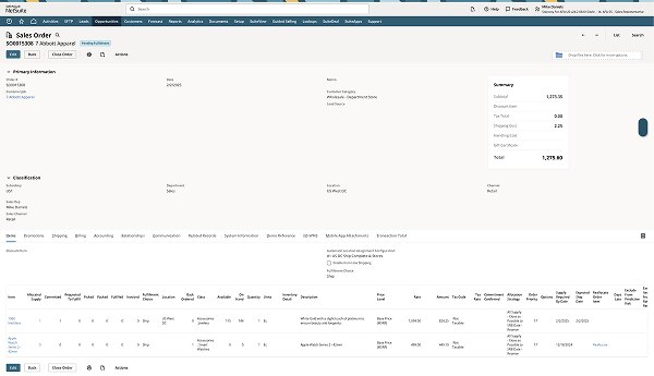 NetSuite Sales Order Management Thumbnail