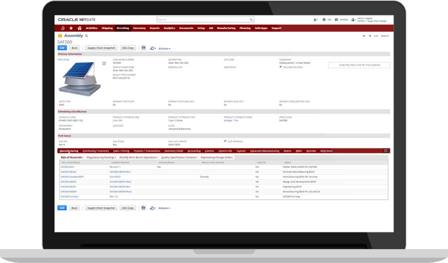 multi-order picking dashboard