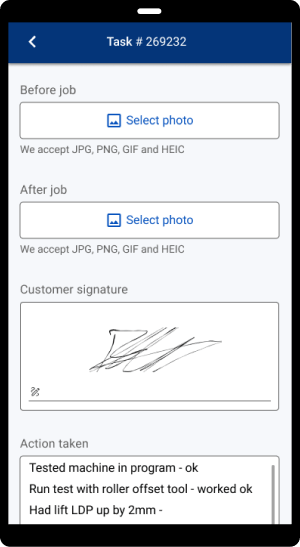 Capture Photos and Signatures Thumbnail