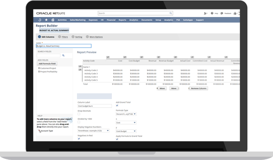 Reporting and Analytics