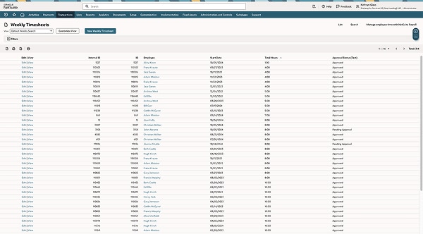 Professional Services Automation Expense Management