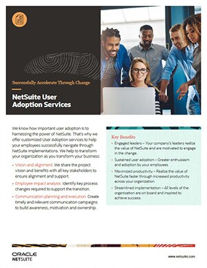 NetSuite User Adoption Services
